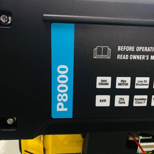 Бензиновий генератор Atlas Copco P8000 P8000 фото